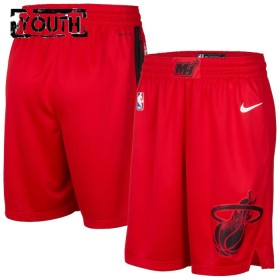 Miami Heat NBA Shorts Nike 2024-25 City Edition Swingman - Kinder